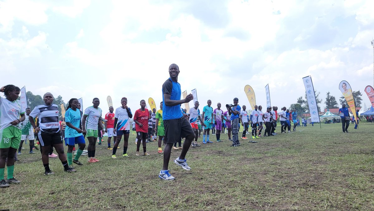 WZahaa's tweet image. "Promoting a healthy living through sports" is one of the core objectives of the Mbarara Corporate Club League Games. 

📸 ~ Aerobic Session 

📍~ Kakyeka Stadium 

#NBLMCCSeason24 | #9thOuting