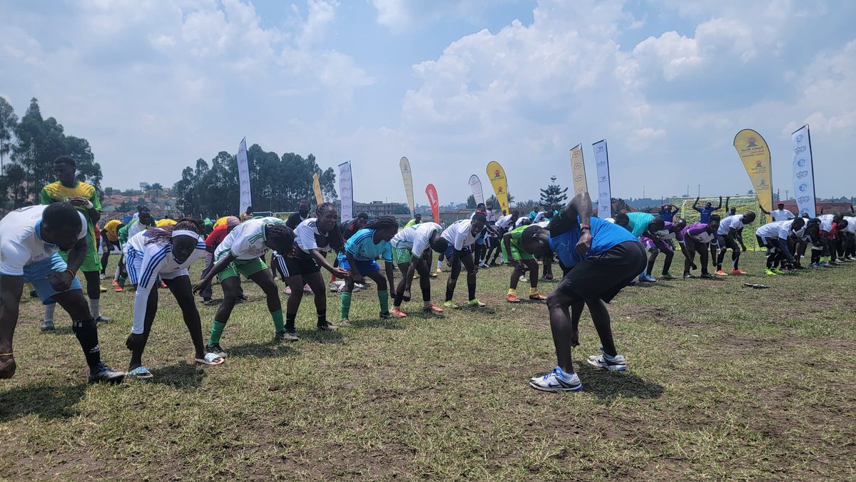 WZahaa's tweet image. "Promoting a healthy living through sports" is one of the core objectives of the Mbarara Corporate Club League Games. 

📸 ~ Aerobic Session 

📍~ Kakyeka Stadium 

#NBLMCCSeason24 | #9thOuting