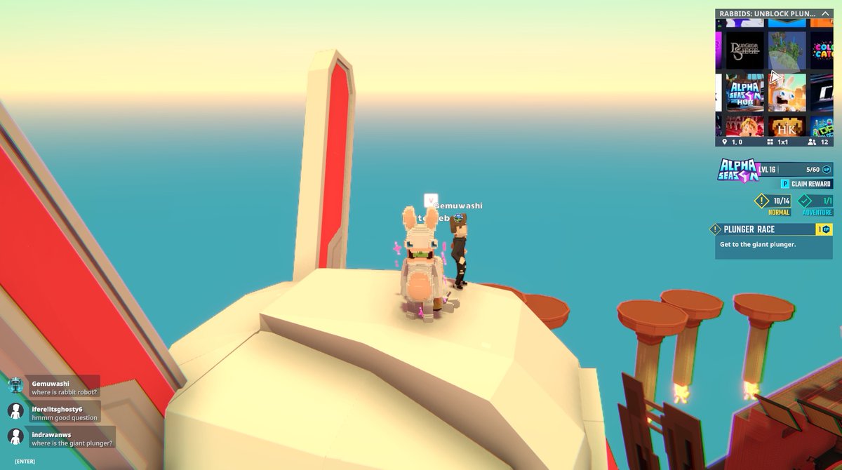 margoabra10's tweet photo. Only thing more chaotic than the Rabbids in Plunga City 🪠 is the Rabbid Robot! 🤖 @RabbidsOfficial  https://t.co/VkV0T9GNj0 #TheSandbox #AlphaSeason4 #AS4SocialChallenge https://t.co/XkVlBzdvu5