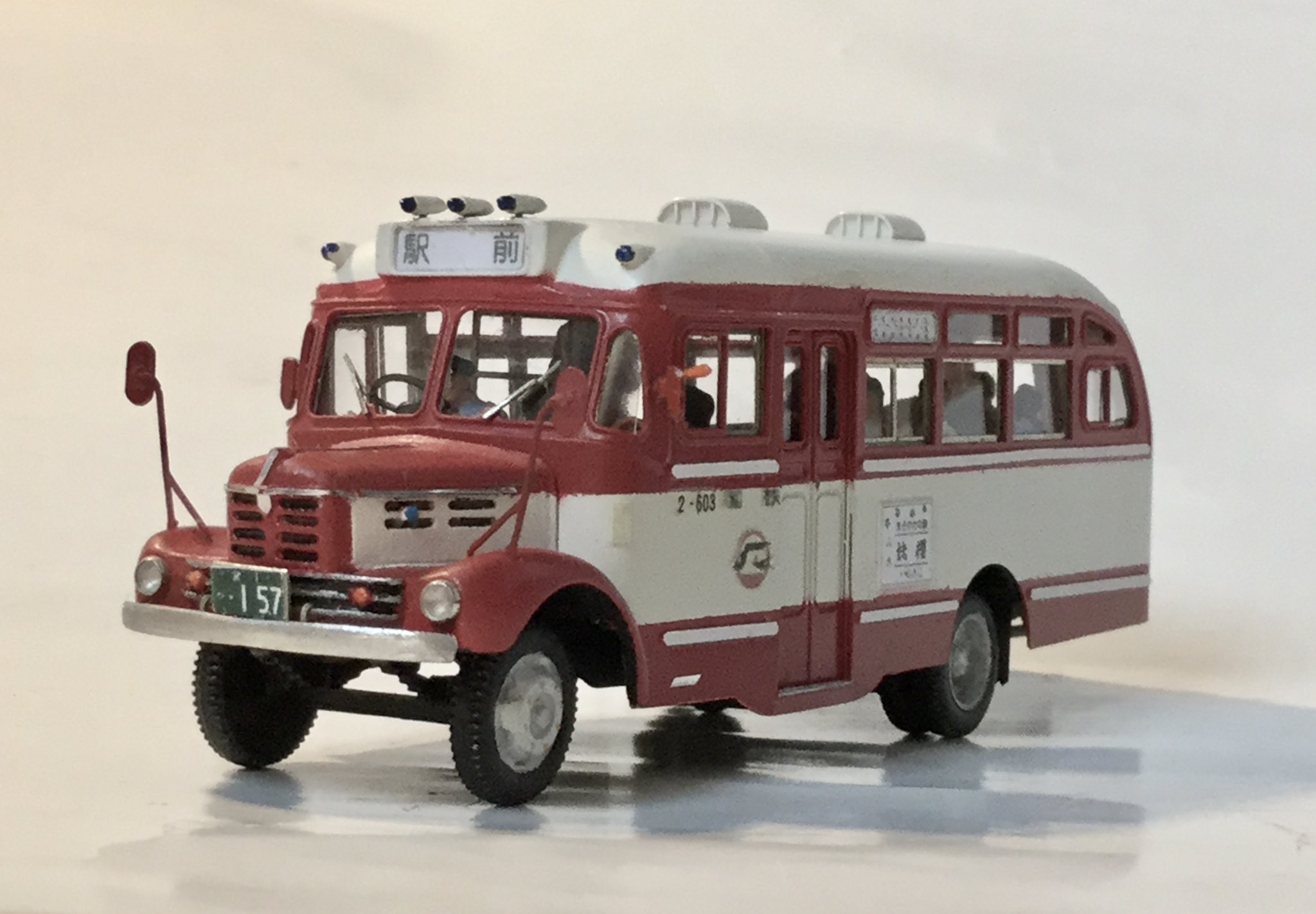 エコーモデル ボンネット・バス　自動車キット　いすゞ BX41 現状品 エコーモデル ボンネット・バス自動車キットいすゞ BX41 現状品