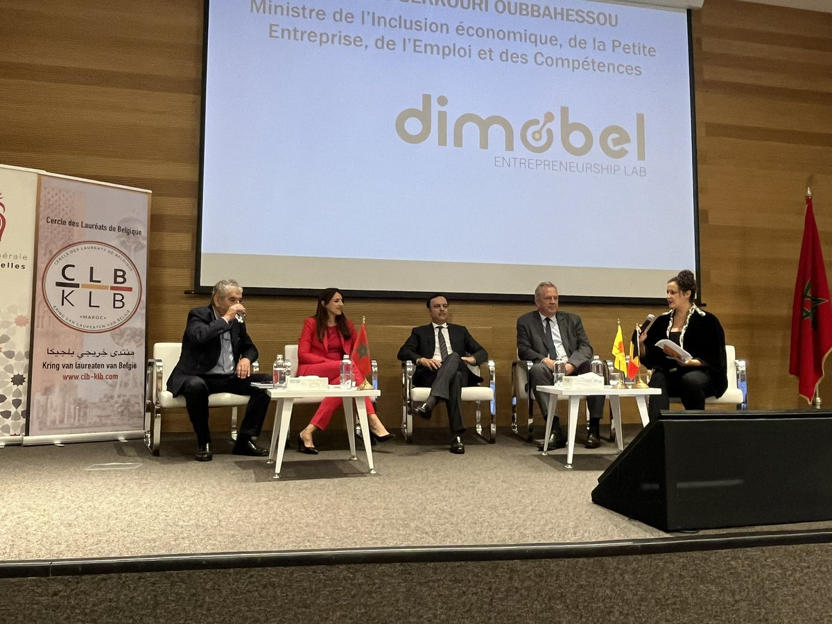 DIMOBEL_60's tweet photo. Retour en images sur la cérémonie de clôture du projet DIMOBEL (Digital Moroccan Belgian Entrepreneurship Lab), jeudi 17 octobre Casablanca @clb_klb @Cedem_ULiege @um1oujda @MerouaneT https://t.co/n7zoRdrDsj