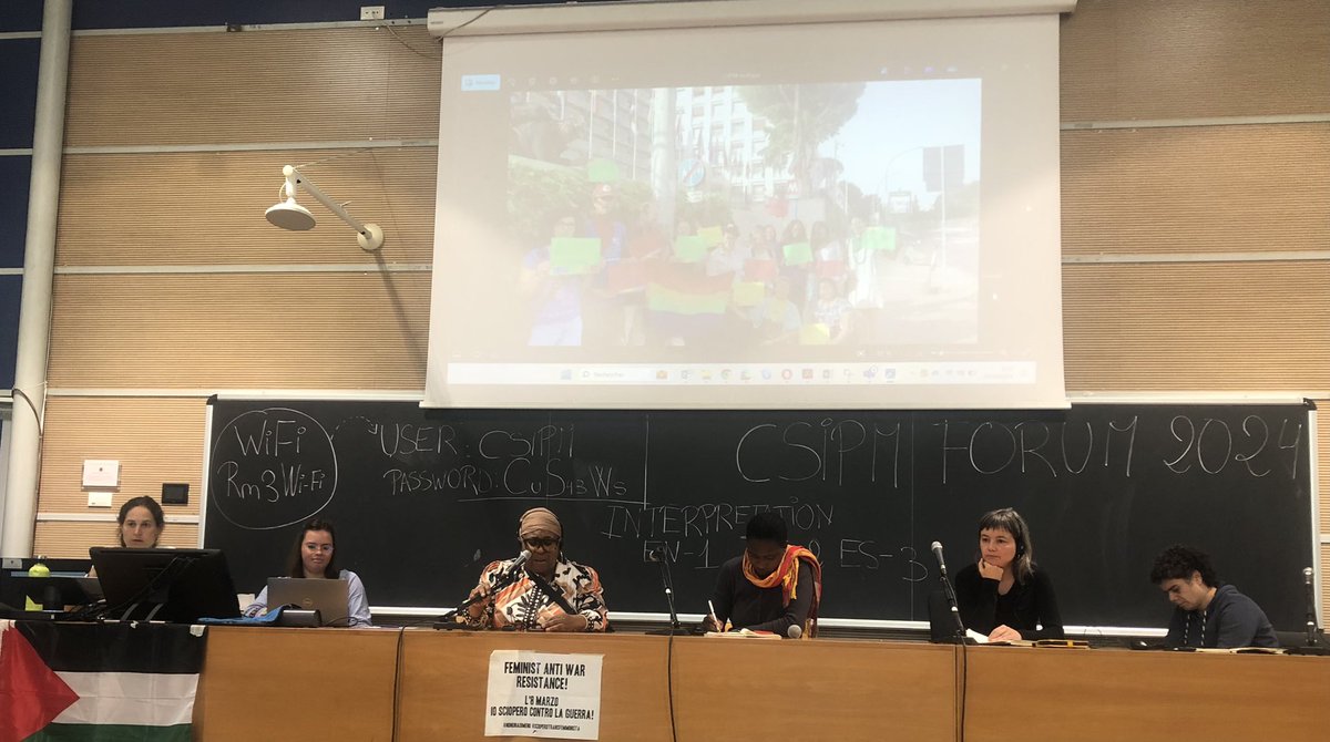 “We do not live single-issue lives” <a href="/Didara/">Deirdre⭐Dee⭐Woods</a> shares the experience in negotiations for gender guidelines in food systems. Even exposing their personal lives for member states to understand their lived realities. <a href="/CSM4CFS/">CSIPM</a> <a href="/nanodo2001/">Leonida Odongo</a> <a href="/UN_CFS/">CFS</a> <a href="/ECVC1/">European Coordination Via Campesina</a>