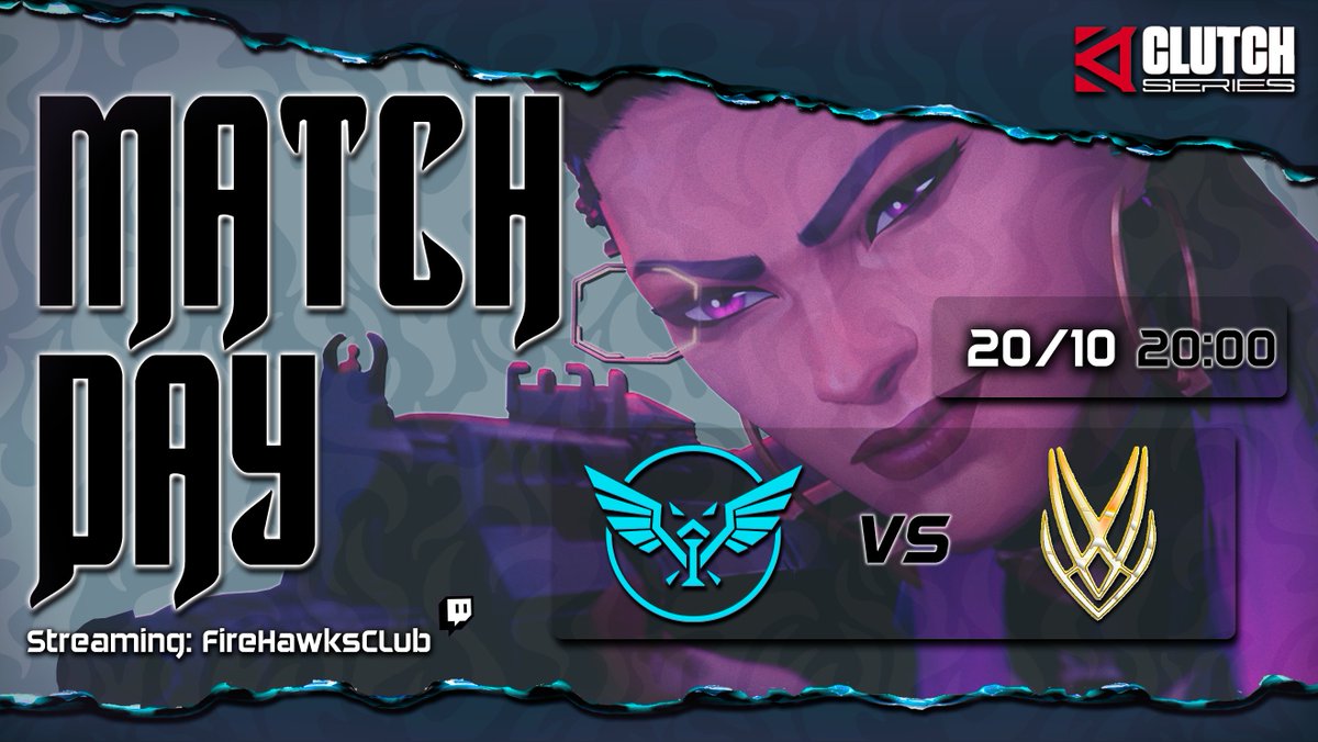 FireHawksClub's tweet photo. MATCH DAY | Jornada 2 de #ClutchSeries de @TormentaVALes🌪️

⏳Empezamos a las 20:00 vs @5GyeSports

Alineación:
🔥@IVANTETE2213491
☁️@raulpk4
🧠@frnmi88
💥@ItsPetos
🌐Niors

Stream abajo⬇️

🩵CON TODO CHAVALES 🩵

#FlyOverFire #VALORANT https://t.co/gvomIeA9Wp