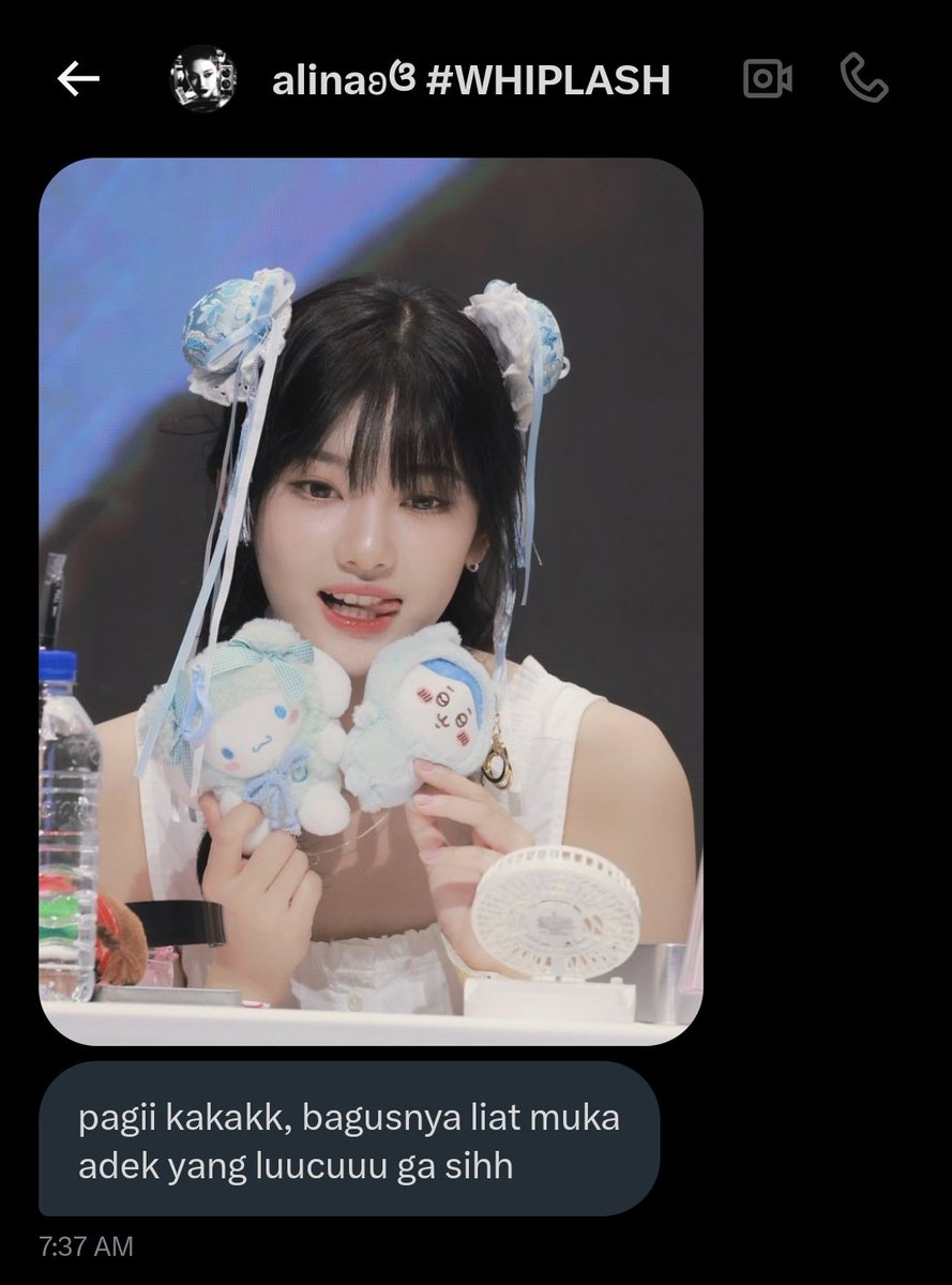 Meanwhile, pap ke kakak.