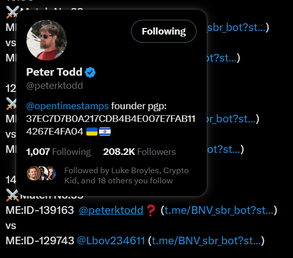 Lbov234611's tweet image. Competing in the Ape Style Battle with Peter Todd is not easy, but it's an honour💪
t.me/BNV_sbr_bot?st…
&amp;amp;
t.me/BNV_sbr_bot?st…

@apecoin  #StyleBattle on @telegram by @bnv_me