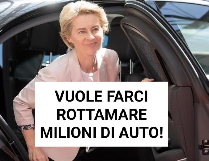 Anna302478978's tweet photo. Nuova folle infamia da Bruxelles: vogliono vietare la riparazione delle vecchie auto per obbligare i poveri cristi ad andare a piedi se non avranno i soldi per le loro inutili auto a pile
Secondo la nuova normativa le auto con + di 15 anni non potranno + essere riparate.⬇️ https://t.co/01PqmfVQhZ