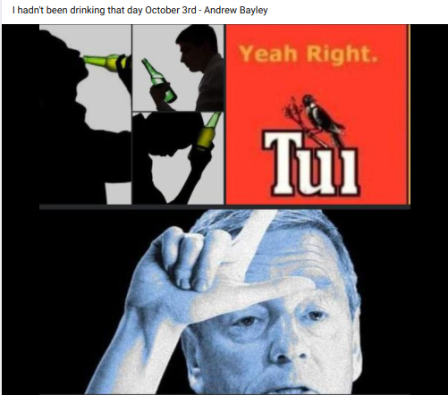 LuxonNotMyGovt's tweet photo. Luxon takes the piss out of us when he says he still has confidence in liquored Bayly's offensive comments
#ResignBayly #SpinelessLuxon https://t.co/lVdvWJsIjq