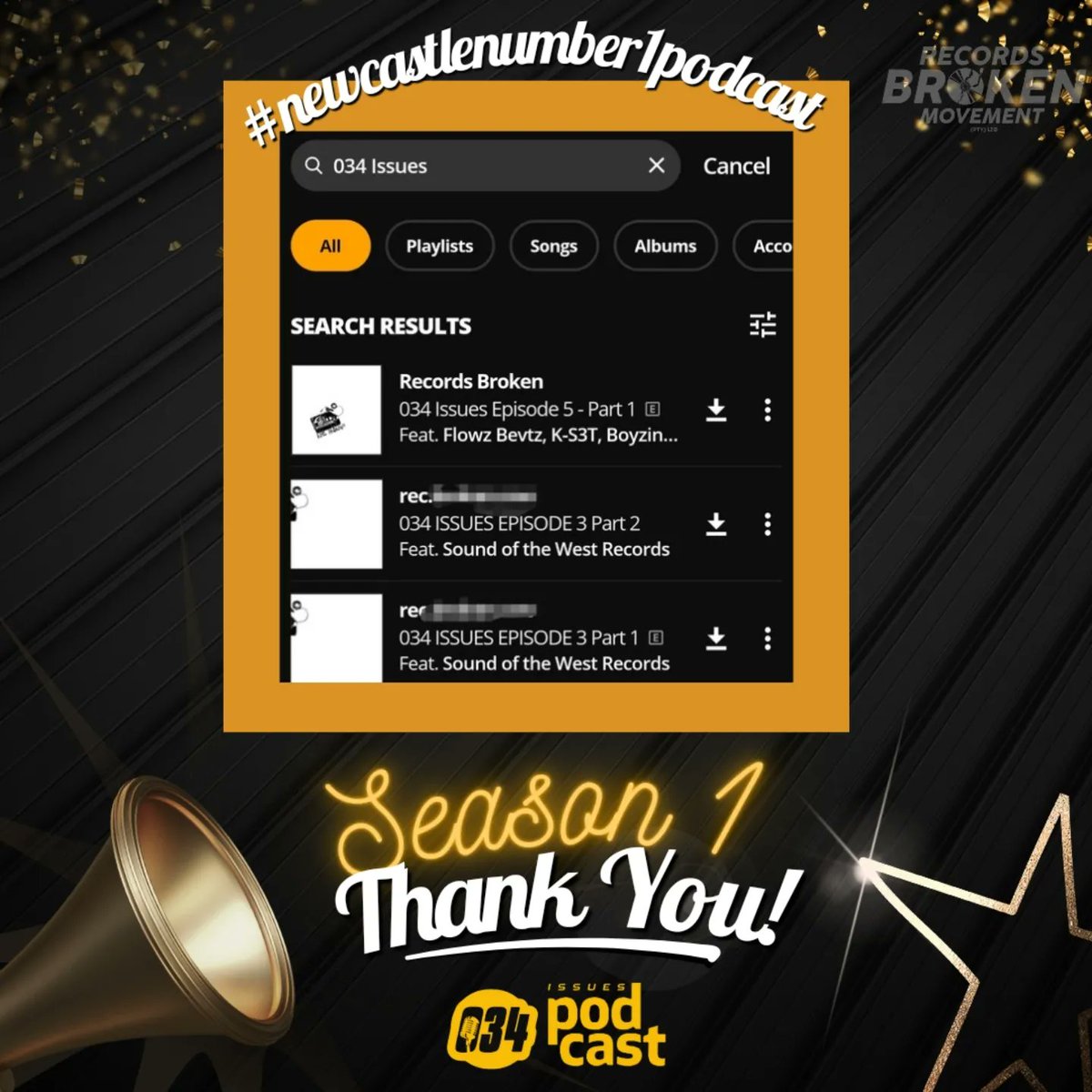 034issuesPod's tweet photo. Thank you โค๏ธ๐
@Recordsbroken20
#034issuespodcast
#newcastlenumber1podcast https://t.co/eBh8TgUmqn