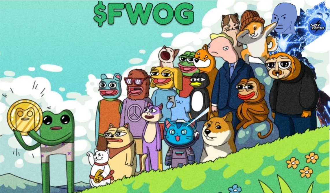 geraldko's tweet photo. @blknoiz06 @CryptoCurb $NDX supports $FWOG.
I used my $FWOG bags to jumpstart my NDX journey and since it's been going great it allowed me to scoop up some of this dip. Let's go get our #Fwogillions!
#Fasterer https://t.co/rG2Y2T0LLx