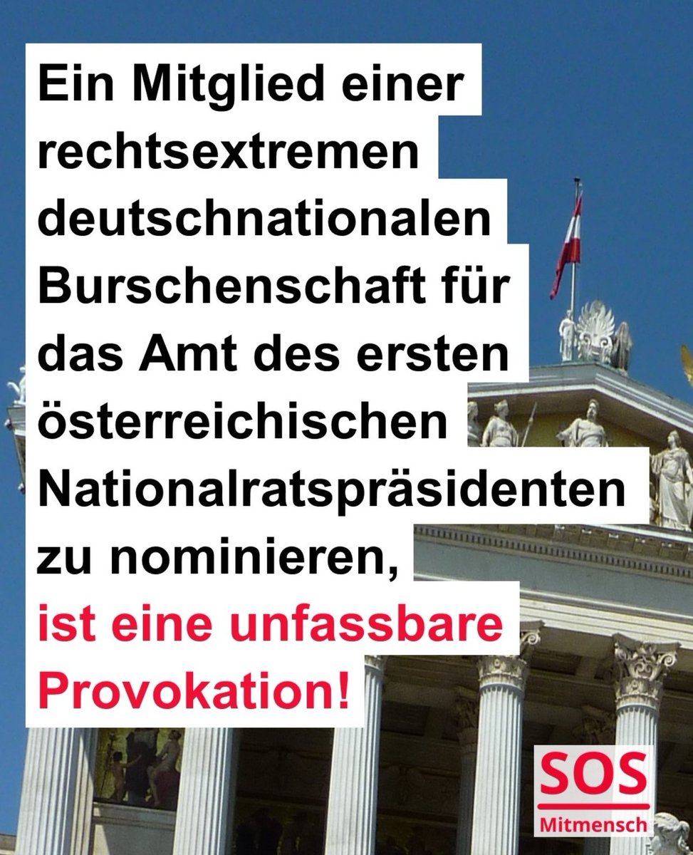 Ehemaliger FPÖ-Kandidat zur Bundespräsidentenwahl soll jetzt
Nationalratspräsident werden.

profil.at/oesterreich/fp…