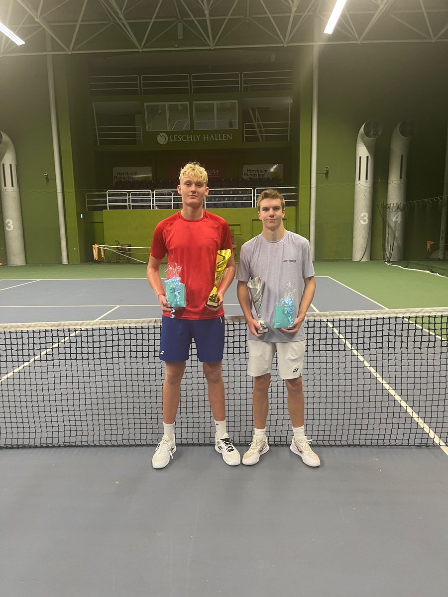 Well done Louis!
Runner up in Denmark ITF.