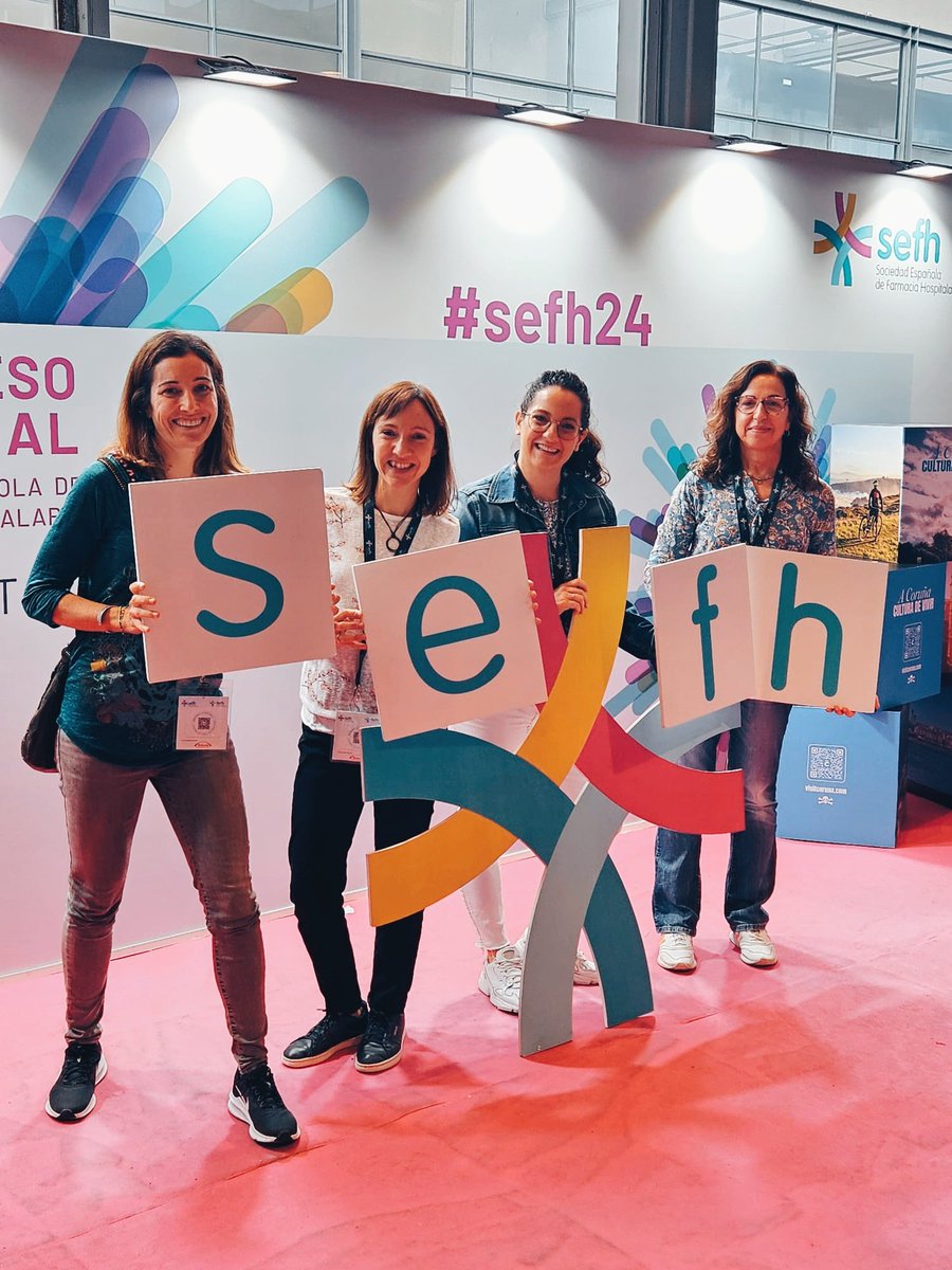 Aquests dies companyes de #FarmaciaBroggi i #Farmacia2demaig  del <a href="/ConsorciCSI/">Consorci Sanitari Integral</a> han participat i presentat les seves comunicacions póster al 69è Congrés anual de la <a href="/sefh_/">S.E.F.H</a>  a la Coruña