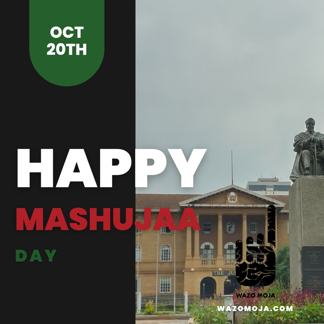 wazo_moja's tweet photo. Happy #MashujaaDay  from WazoMoja. Be someone's hero today. https://t.co/JHIJ8wYEFC