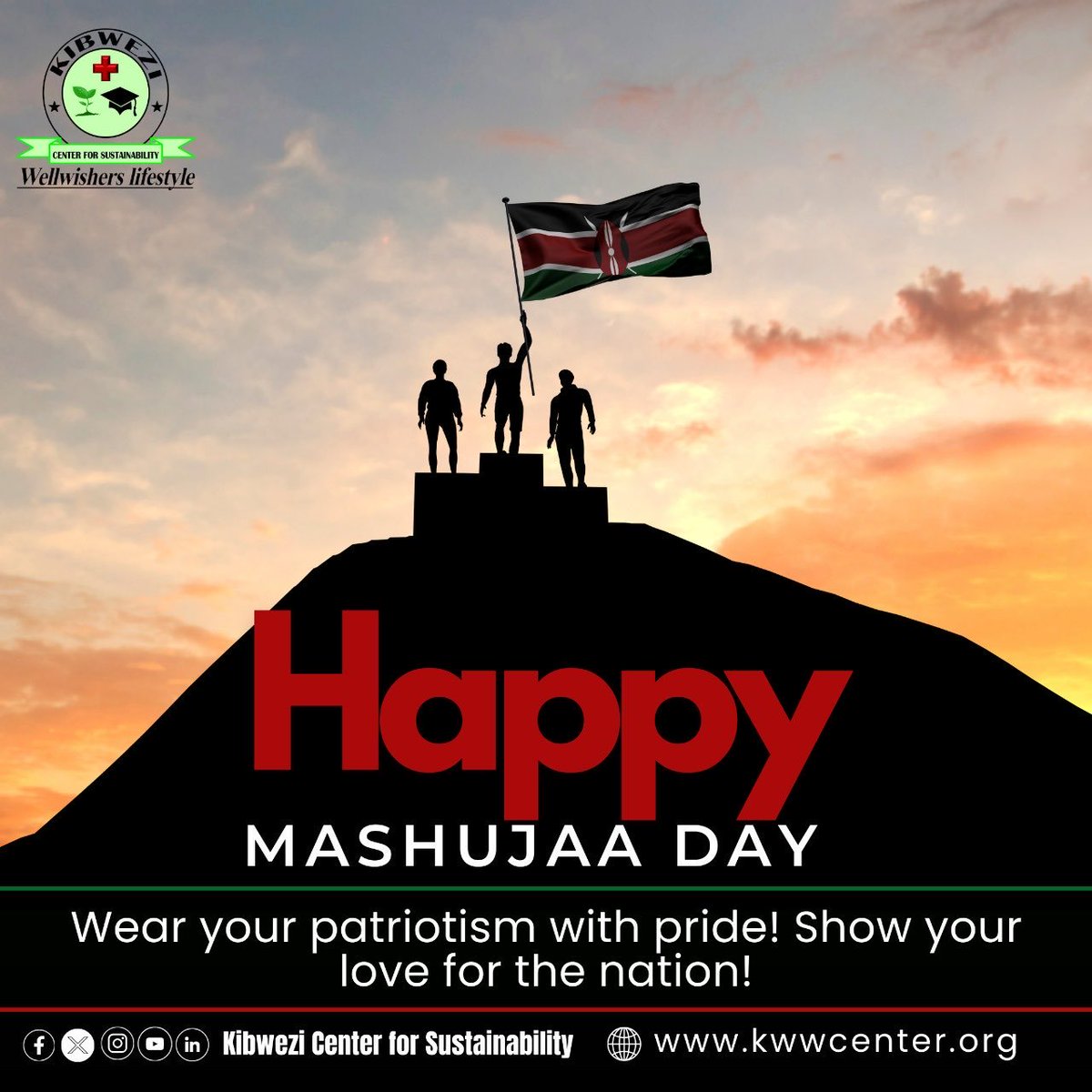 Happy #MashujaaDay Well-Wishers!
Nyinyi ni Mashujaa
#WellWisherLifestyle