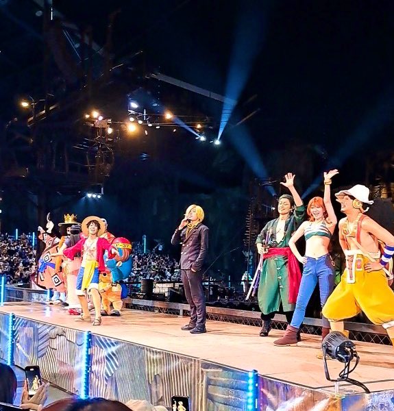 sawae_one's tweet photo. ふと
ONE PIECEは最高だと

今年の夏も会えたし、満たされたな🌎
 #USJファン 
 #usjワンピース https://t.co/mdoHpGWlSY