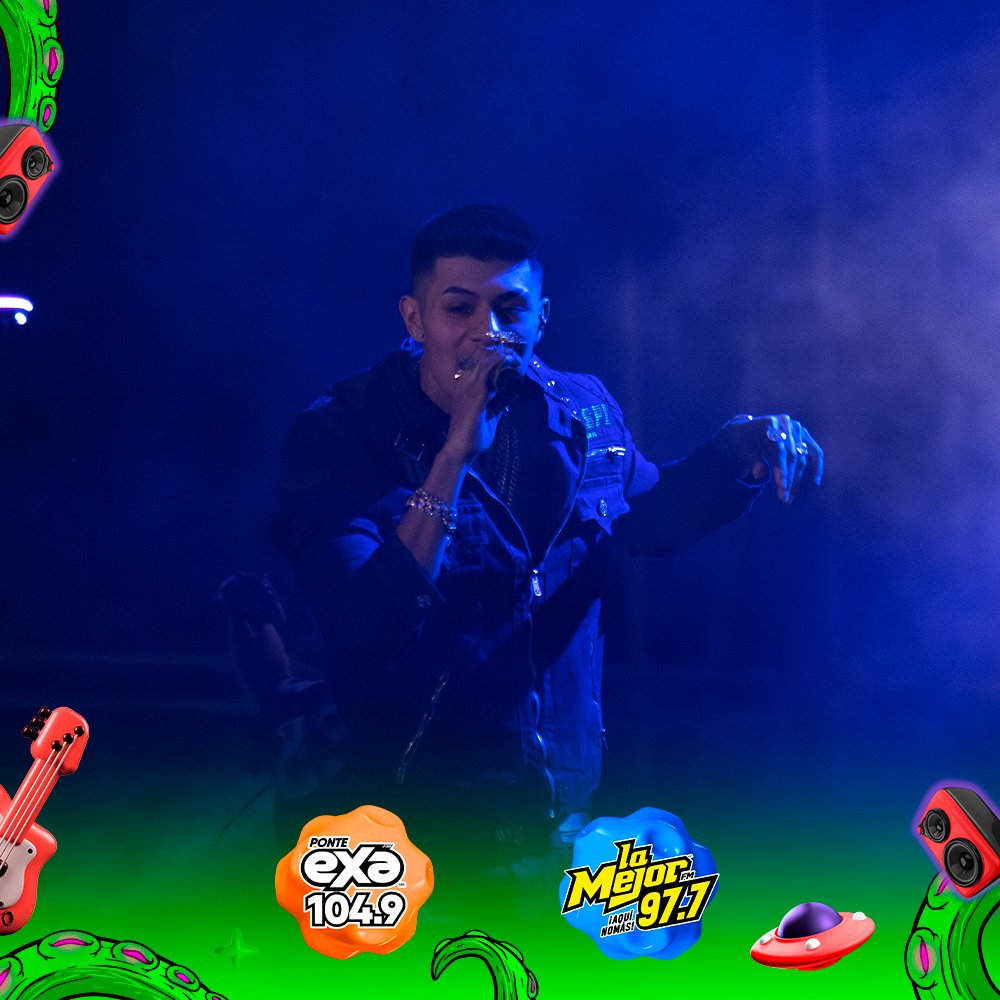 LaMejor's tweet photo. 🎤 ¡#Bogueto encendió el escenario de #ColgateMultiverso con su ritmo explosivo de reguetón mexicano! 📷 ¿Cuál fue tu canción favorita de su presentación? https://t.co/H3CmEyd5At