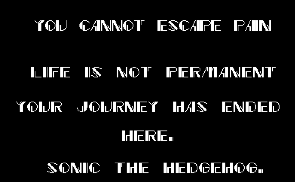 MilesThingy's tweet photo. Man I love Sonic 2 font just look at this https://t.co/GPlG4fJ21S