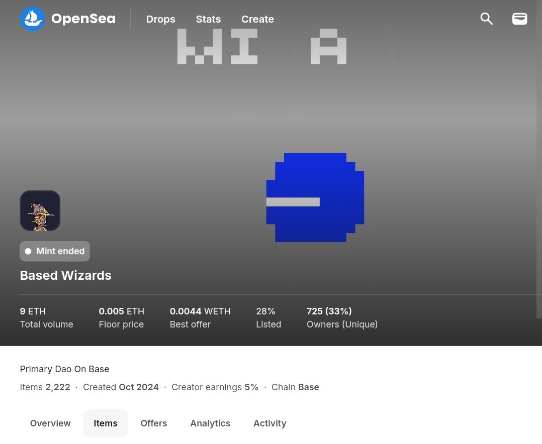 GM 🧙🏽‍♂️
9E Volume  In 12 Hours 

Still Going 
#Base #Wizy