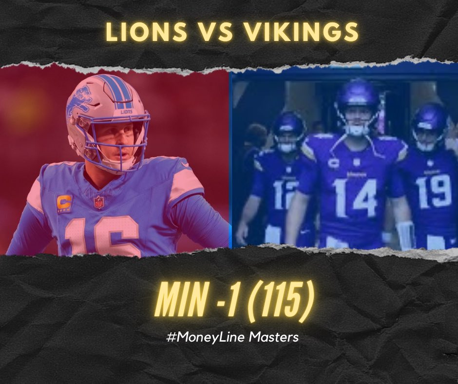 MoneylineM's tweet photo. NFL PREMIUM FREE PICK

SUNDAY 10/20/24

🏈 NFL Free Pick

MINNESOTA VIKINGS -1 (-115)

Follow #MoneyLineM For More Free Winners 

#GamblingAdvice 
#GamblingX 
#GamblingTwitter 
#NFL https://t.co/Z0OwdXxdfN