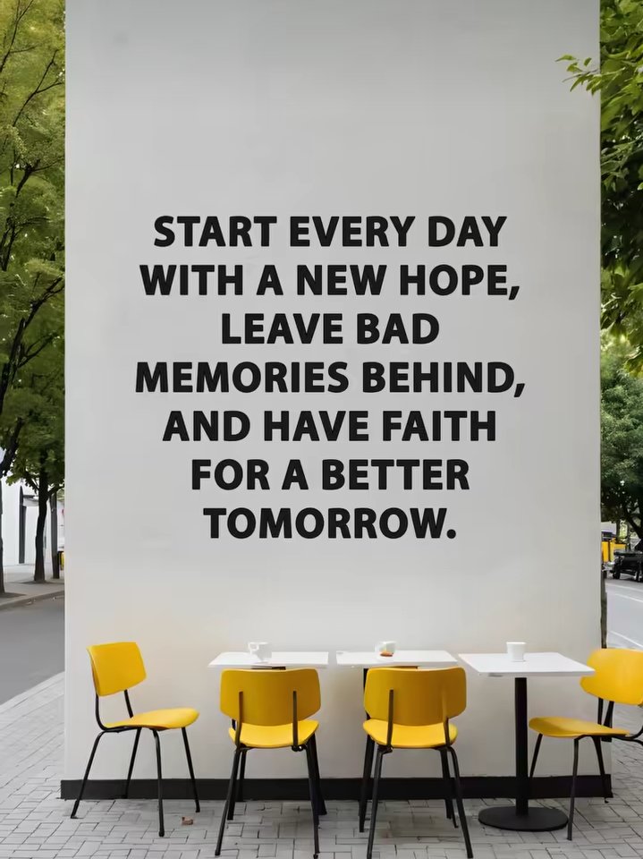 Better Days ahead, have a wonderful day.