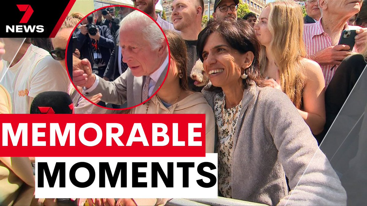 7NEWS Sydney (@7newssydney) on Twitter photo King Charles and Queen Camilla created memorable moments for excited royal fans of all ages. youtu.be/QUcS9pMZL3Y <a href="/anniepullar/">AnniePullar7</a> #7NEWS King Charles and Queen Camilla created memorable moments for excited royal fans of all ages. youtu.be/QUcS9pMZL3Y <a href="/anniepullar/">AnniePullar7</a> #7NEWS