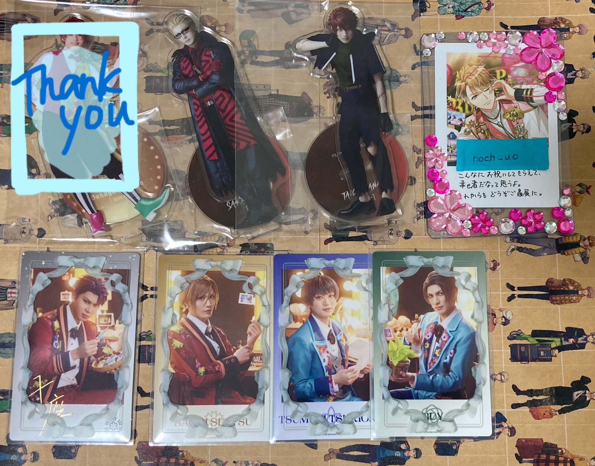 MANKAI STAGE A3! 摂津万里 チェキ風カード