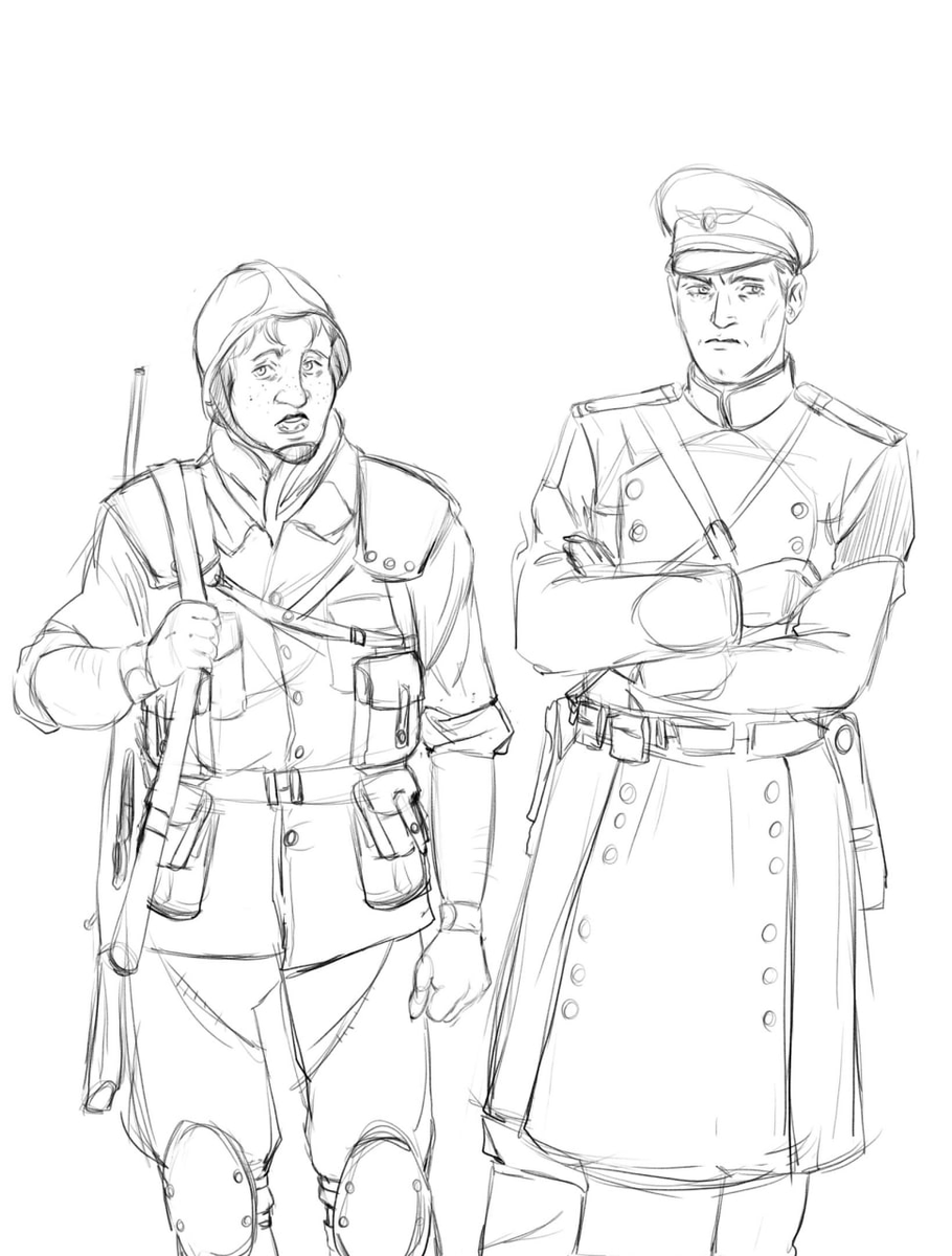 patho_date's tweet photo. Все мы взволнованы новостью о новой части Pathologic! Какой будет история Бакалавра? Узнаем!
Мы же продолжаем вести отдельную линию..
Вспомним двух солдатиков, которые подсекли в подворотне Даниила. А вот и скетчи спрайтов этих двоих.👊
#pathologic #морутопия #patho_date https://t.co/bHLxPgW0sX