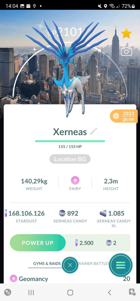 I sell trade Shiny Background Osaka & New York Shiny Rayquaza With Osaka Location  Card/Background Shiny Xernears With Osaka Location Card/Background  Contact me
