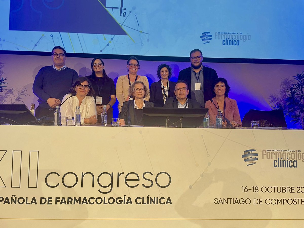 Tras la Asamblea General se han incorporado nuevos miembros a la Junta Directiva de la Sociedad de Farmacología Clínica. 
Gracias por la dedicación a la especialidad Emilio @emilio_vargasc y Suyvan, se les echará de menos.
Bienvenidos Eva <a href="/montaneva/">Eva Montané MD, PhD.</a> y David <a href="/DRami15/">David Ramírez Saco</a>