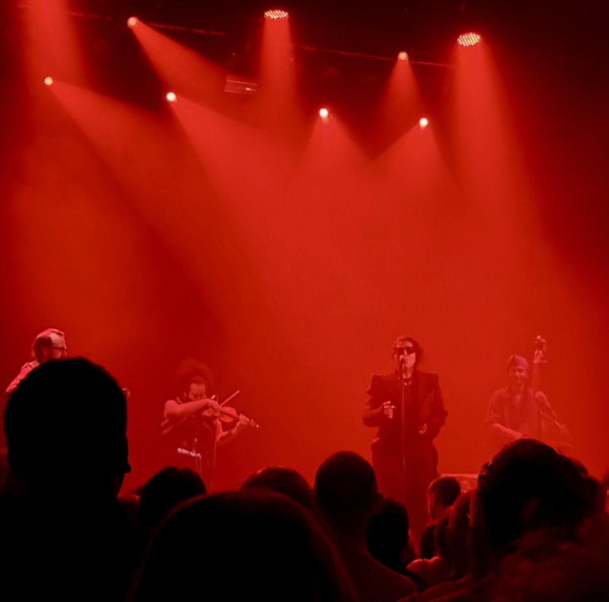 petshopboys's tweet image. I saw a wonderful concert by Arooj Aftab in Berlin last night. She has the most beautiful voice and is accompanied by brilliant musicians who play with a rare delicacy. I’ve been listening to her album “Night Reign” which I highly recommend! Neil x

#PetText