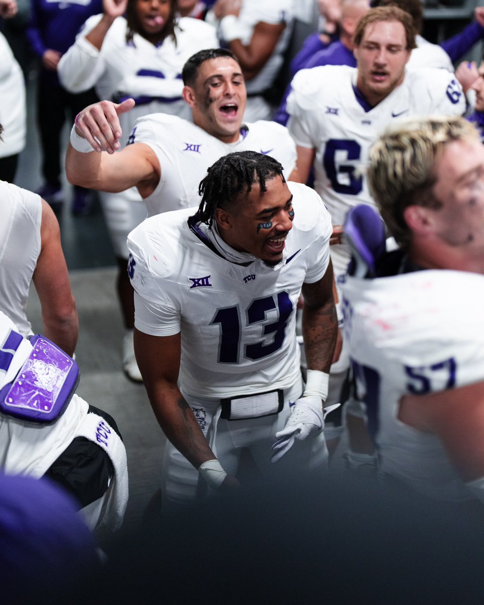 TCUFootball's tweet photo. walk in yo trap and take over yo trap‼️ https://t.co/XZ5H4QoyaI