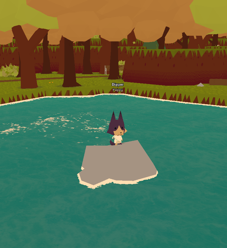 DipperDotsVT's tweet photo. Through all the stress and emotional stuff going on for myself recently, this game has brought a new calm uwu also, little guy screaming. #WEBFISHING https://t.co/fFowoY0V6G