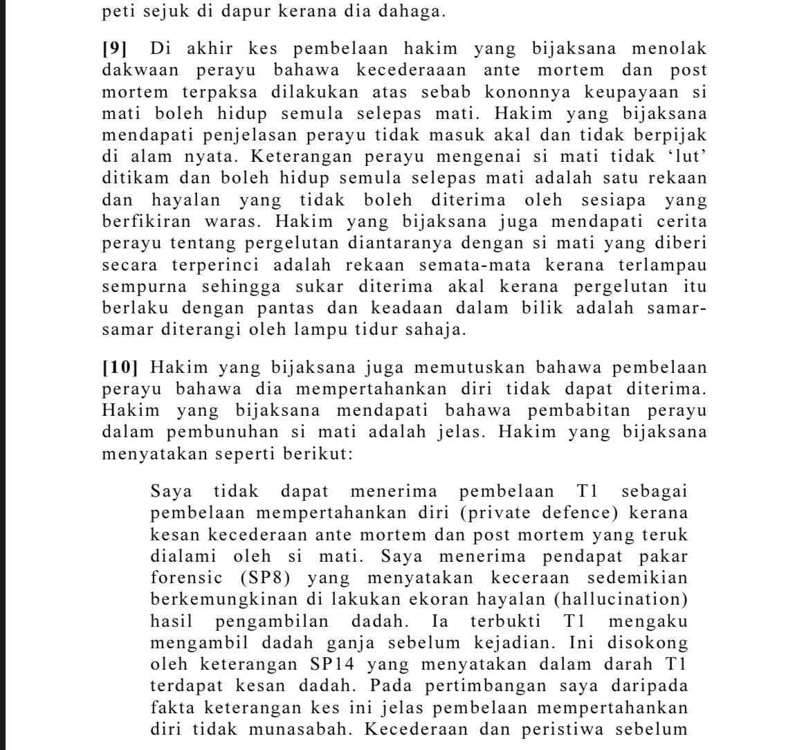 IniAlalalannn's tweet photo. Kau disabit salah &amp; dihukum sbb bunuh kerat 8 dari Mahkamah Tinggi sampailah ke Mahkamah Persekutuan ya.. 3-0, satu appeal pun tak lepas.. Hakim siap cakap pembelaan kau “tidak berpijak di alam nyata” ya. Dah dapat pengampunan duduk diam2 dah la, duk buat content apa lagi???? https://t.co/pUjeDprqHw