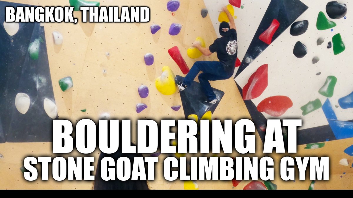 Bouldering at the best gym in Thailand! Now up on my youtube channel!

youtu.be/CeCjXaEYUN0?si…