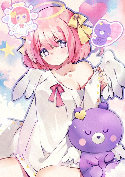 ゆめかわAngel🥹
 #いらすとやチャレンジ 