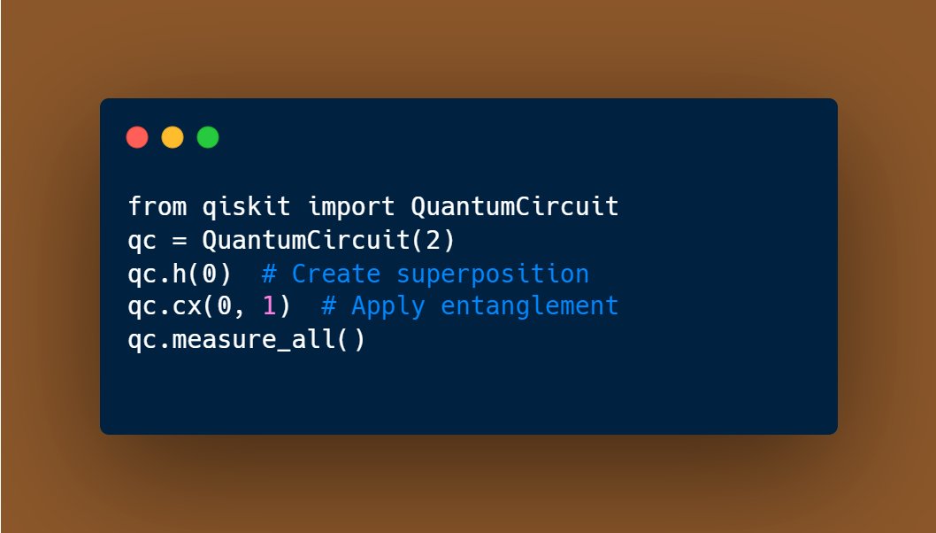 nrachabathuni's tweet image. ⚛️ Dive into Quantum Computing! ⚛️
 Leverage quantum superposition for faster data processing. 
💡 Pro Move: Explore Qiskit to simulate quantum circuits and run on real quantum hardware.
#QuantumComputing #GroversAlgorithm