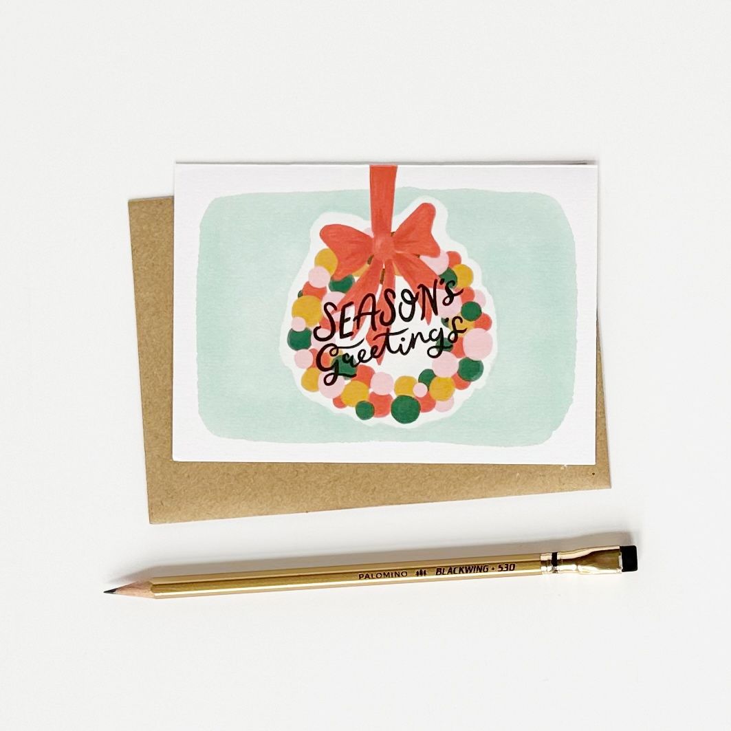 I am back to work today after a lovely break away in the borders. I will have your cards, wrap and tags out to you as soon as I can x