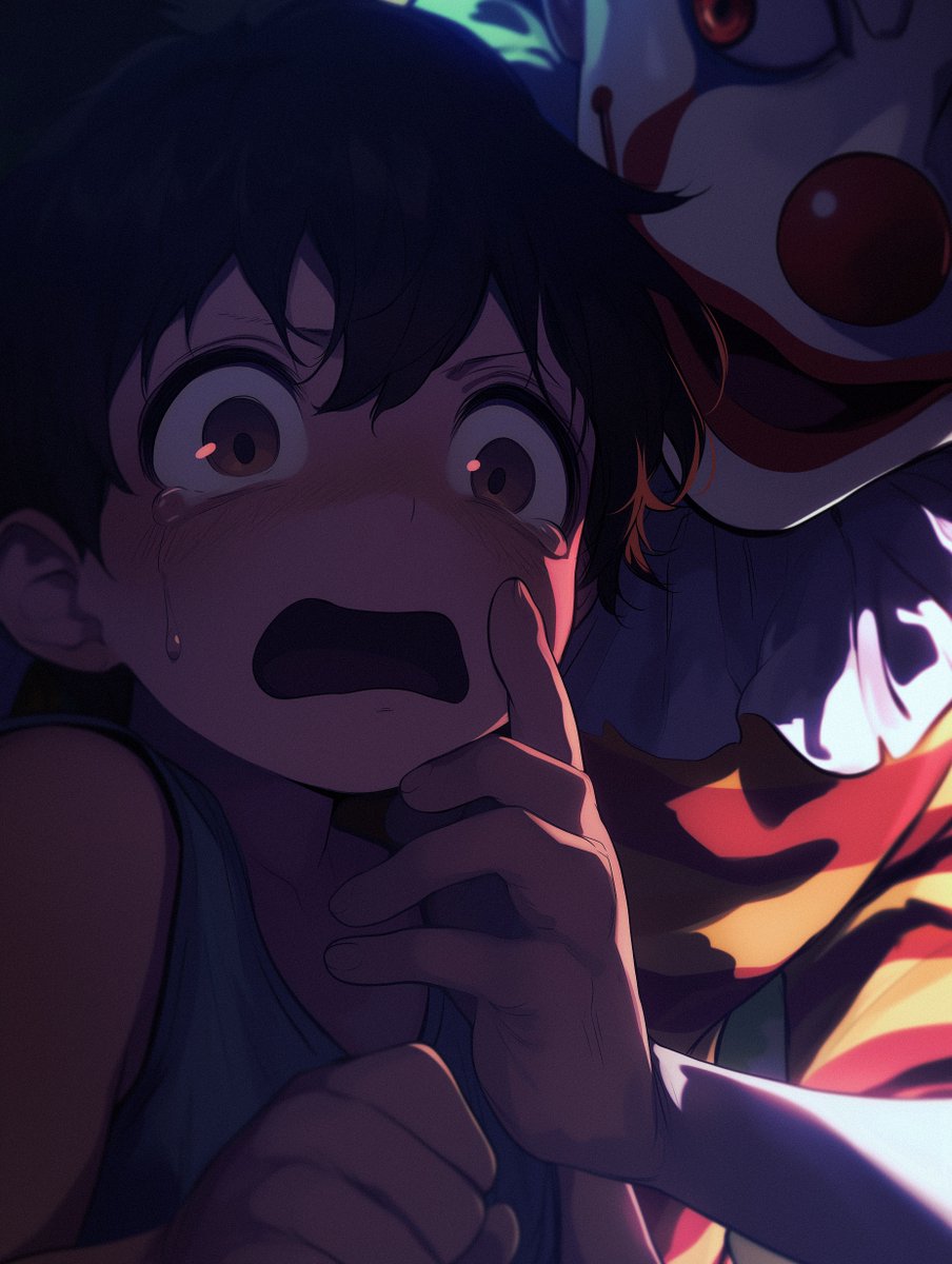 shhhh~ it's just you and me now...

#AIart #AIイラスト #ショタ #AIショタ部 #nijijourneyv6 #shota #halloween2024 #halloween