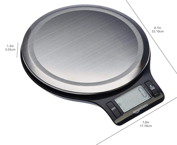 FragranceFever's tweet photo. ⚖️ Master your cooking with the Amazon Basics Digital Kitchen Scale!

Weighs up to 11 pounds for all your culinary needs!

✨ Sleek black and stainless steel design with an easy-to-read LCD display!

👉 Grab yours here: [https://t.co/n7Hy2iKtHR] #KitchenScale #CookingEssentials https://t.co/0FehILLyWy