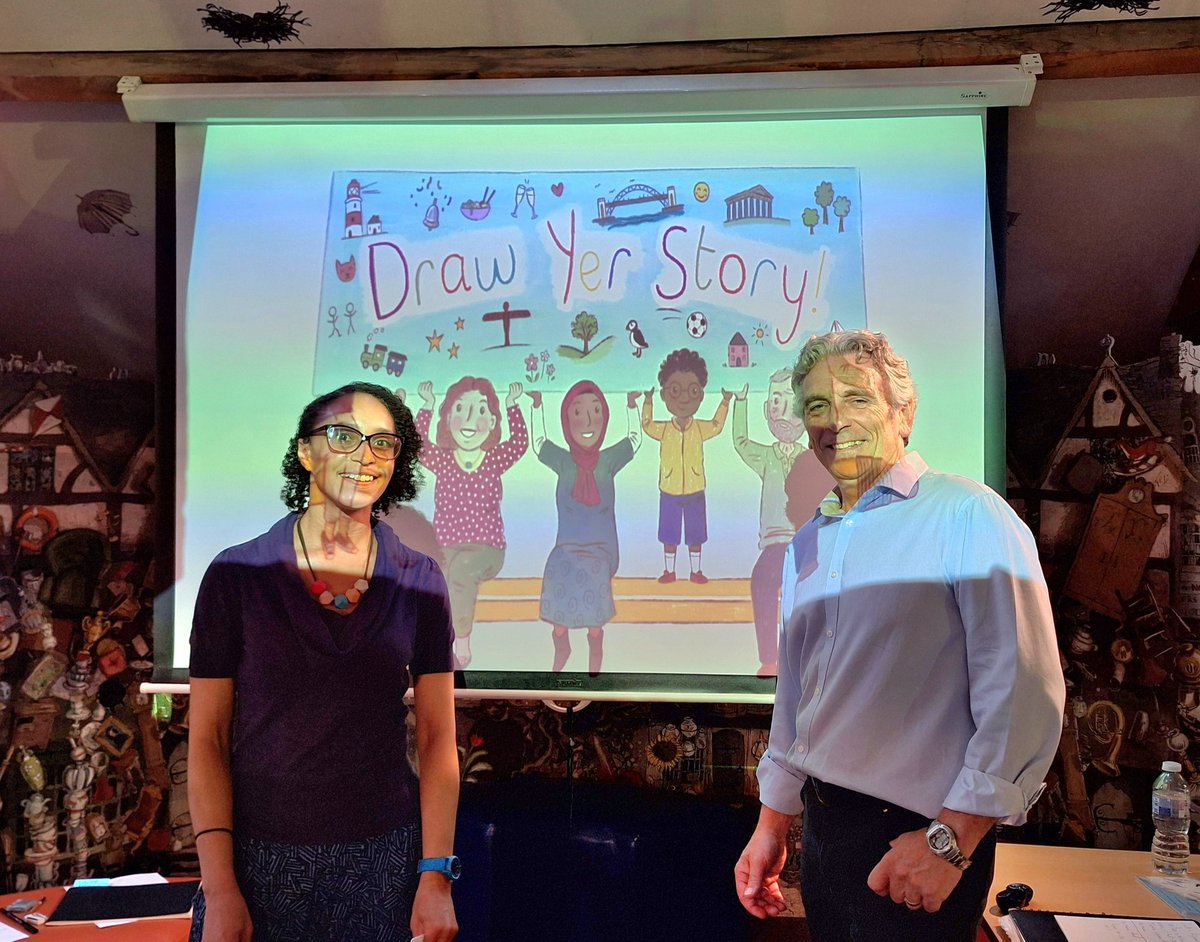 Huge thanks from <a href="/lucyfarfort/">Lucy Farfort is still here</a> and myself to all the families who came to the first draw yer story event <a href="/7Stories/">Seven Stories</a>

Lots of pictures of your fab artwork will be posted  in the coming week.