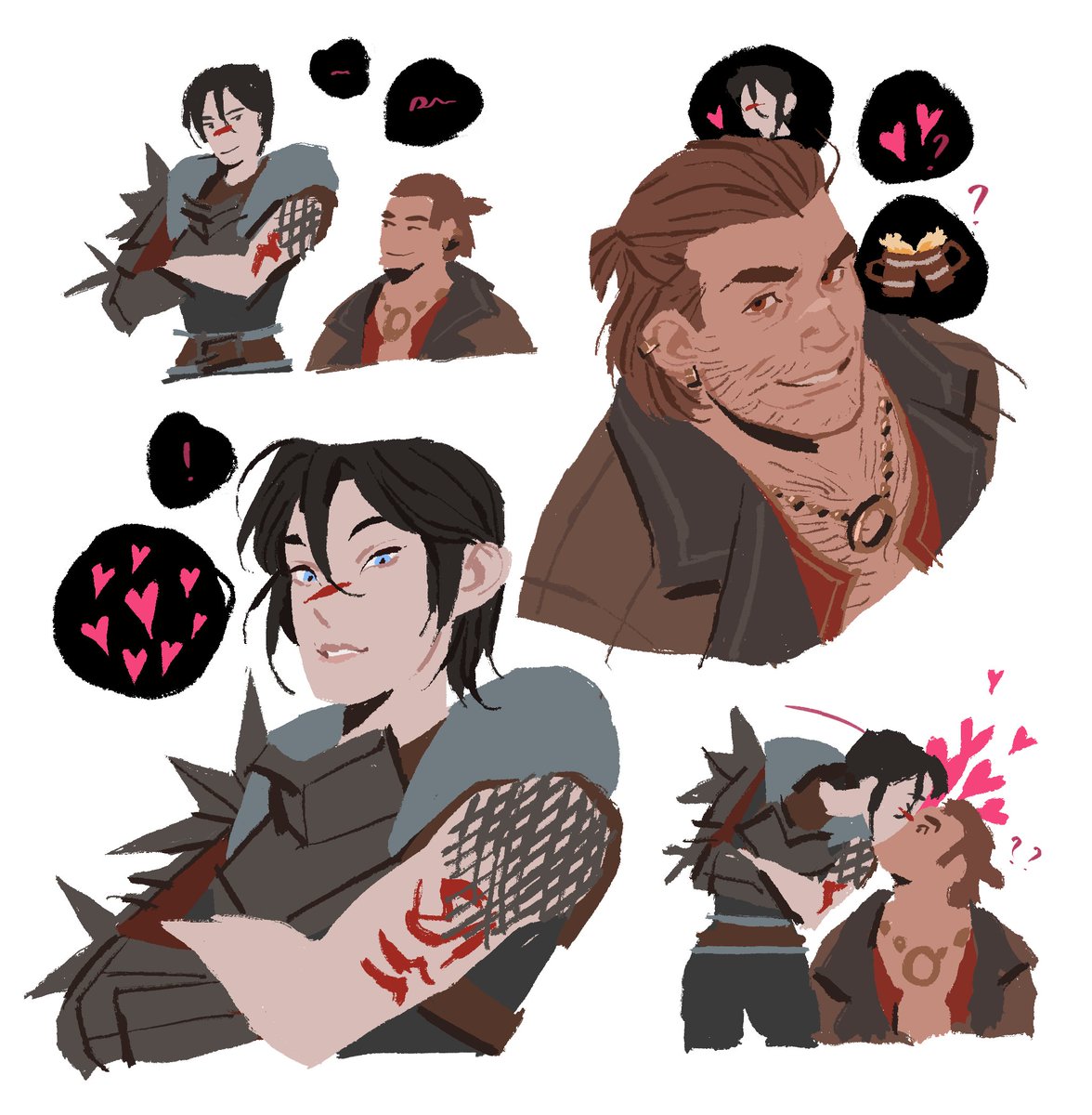 #DragonAge #varric #hawke