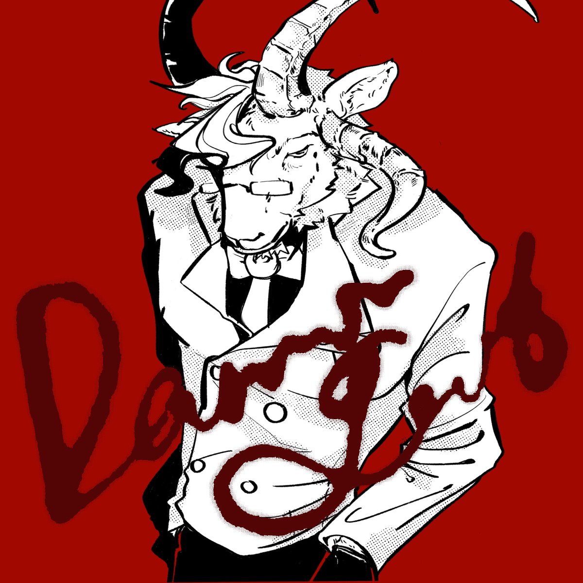 LaxBLUB's tweet image. 😈
[Damon gant]
#嚴徒海慈 #巌徒海慈 #Damongant #AceAttorney