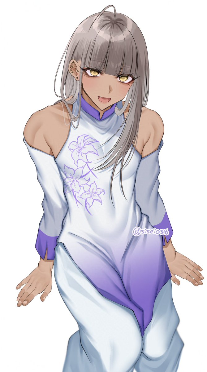 褐色あんまり描かないなと思って 