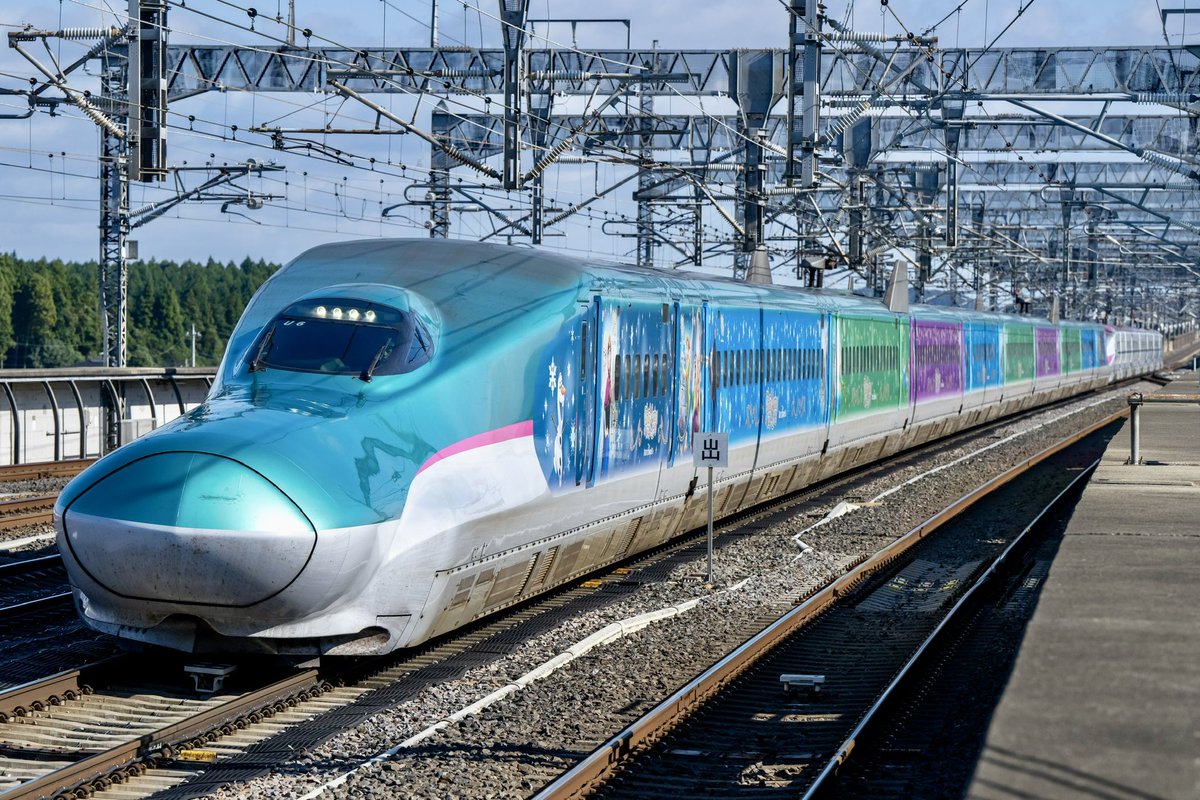 やま 2024/10/20 やまびこ126号 126B E5系(U6編成)+E6系(Z?編成) 爽やかな