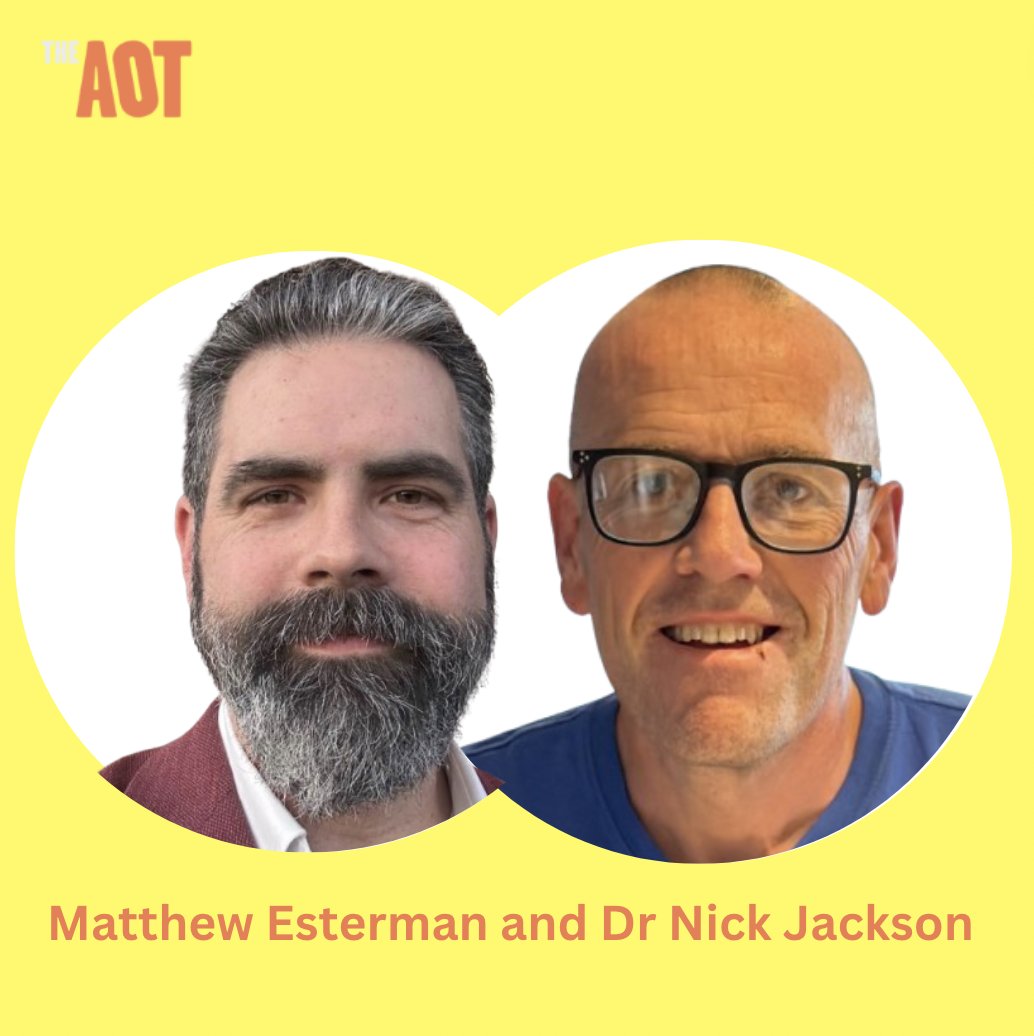 Dr. Nick Jackson and  Matthew Esterman: The Next Word and the rapidly evolving landscape of education technology.

podcasts.apple.com/au/podcast/the…

<a href="/largerama/">Dr Nick Jackson</a> <a href="/mesterman/">Matt Esterman</a>