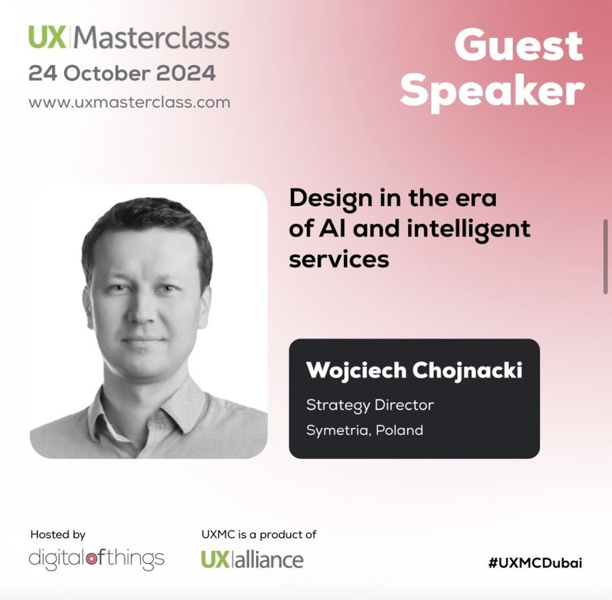 uxTBE's tweet photo. 2/2 ¡Aprende métodos y estrategias innovadoras para crear experiencias de usuario más inteligentes y valiosas! ¡No te lo pierdas! 

Regístrate ahora: https://t.co/KZ4aXc32I9
24 de octubre de 2024, Dubai Knowledge Park
#UXMCDubai #UXMasterclass https://t.co/UAuAgu5H0k