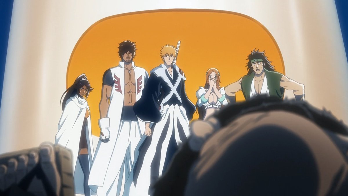 BuffoonsBar's tweet photo. The first episode of Bleach: Thousand-Year Blood War - The Conflict, Bleach: Sennen Kessen-hen - Soukoku-tan, Bleach: Thousand-Year Blood War Arc Part 3, BLEACH 千年血戦篇-相剋譚-. Was pretty good, The soul reapers number ones are having a hard time fighting Yhwach! https://t.co/tadtQnOb61