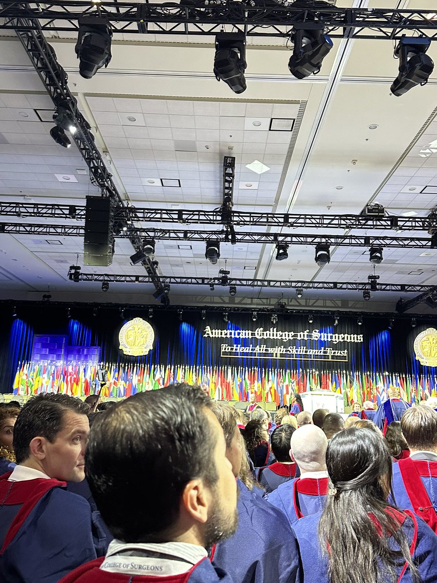 Great evening getting my FACS! <a href="/AmCollSurgeons/">American College of Surgeons</a> <a href="/UABSurgery/">UAB Surgery</a> #ACSCC24