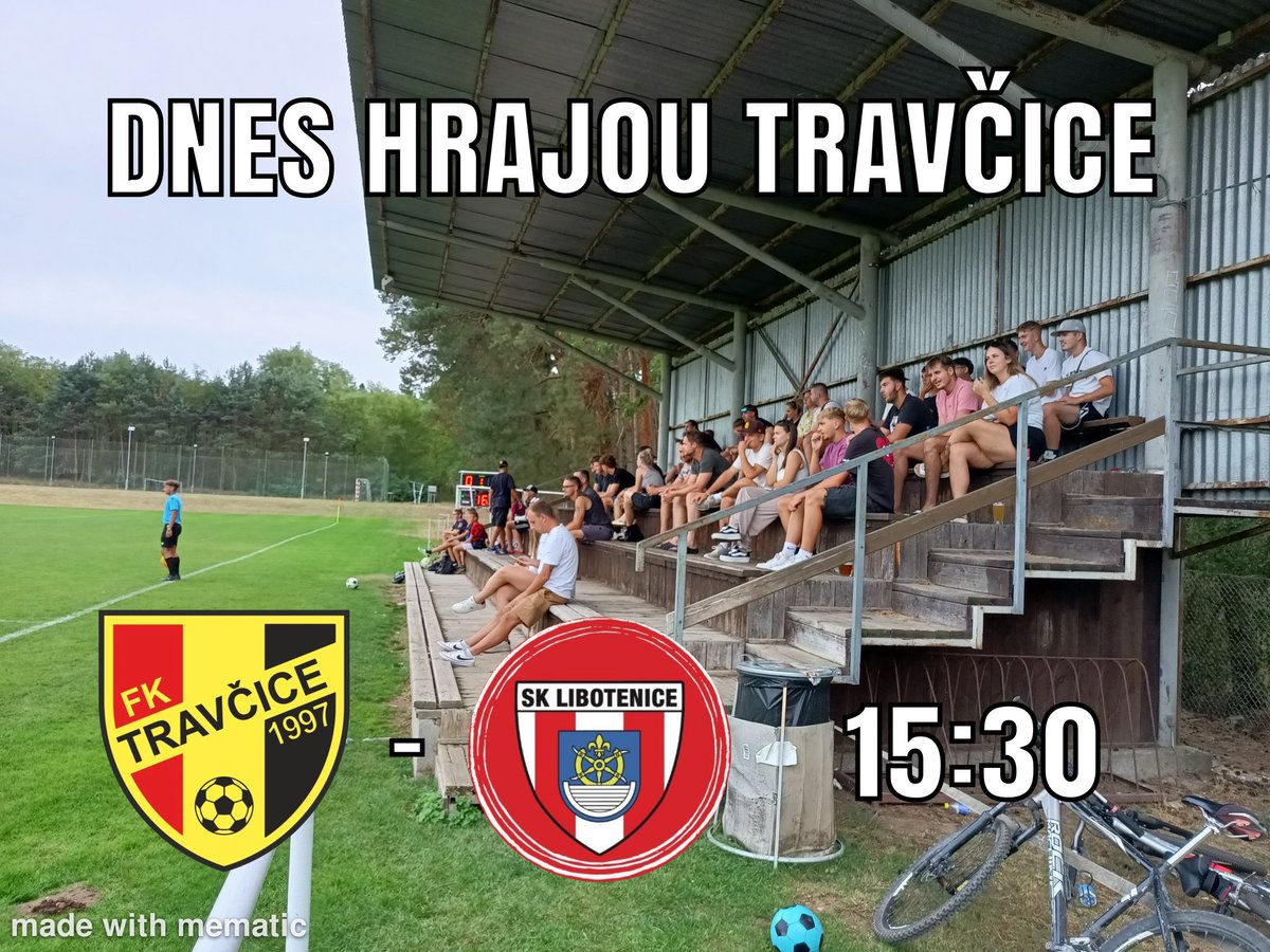 FKTravcice's tweet photo. IT'S A DERBYDAY!!! 🔴🟡⚫

🆚 SK Libotenice 
🕞 15:30
🏟️ Travčice 

Přijďte nás podpořit! https://t.co/Uf7RMlR2S1