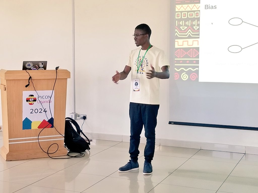 kaybrian4's tweet image. Just wrapped up an incredible time at #PyConUganda! 🚀 Had the privilege to speak on *"Crafting Ubiquity: A Model's Odyssey"*—a deep dive into turning raw data into machine learning magic 🔥. Met amazing devs, contributed to #CPython, and learned so much from the community.